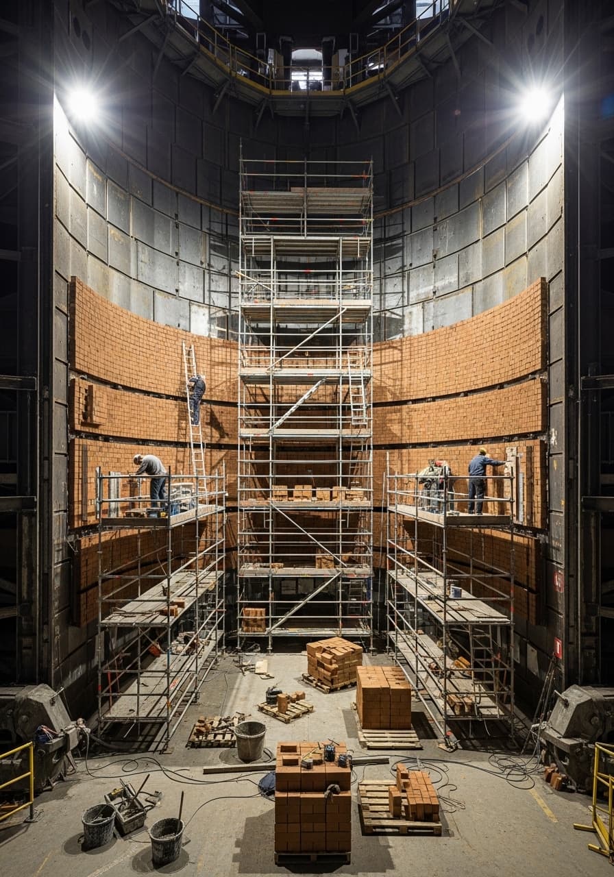 Neuzustellung im Müllheizkraftwerk eines Energieversorgers