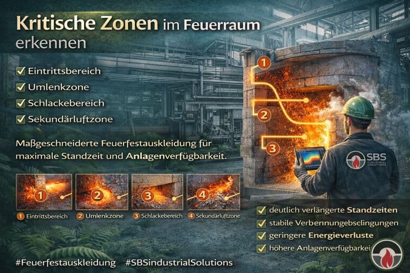 Die Brennkammer von innen: Zonen und ihre Zustellung