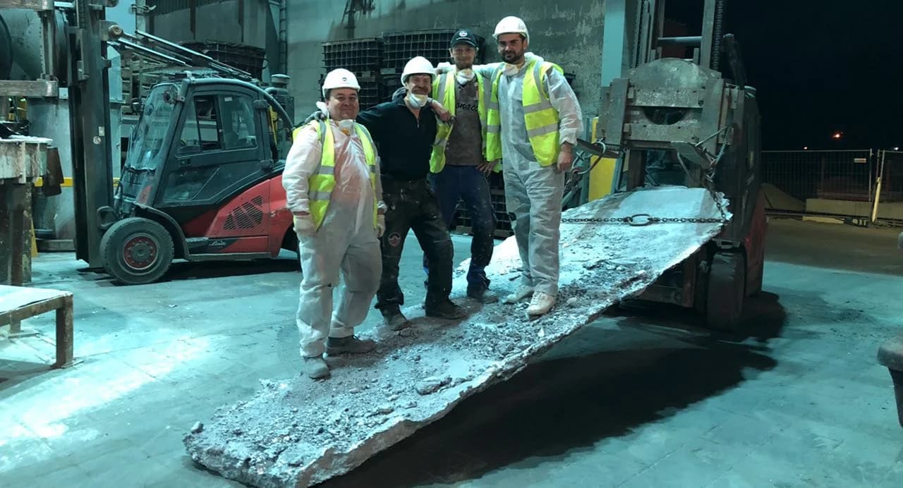 Layer upon layer: when previous repairs eat up furnace capacity