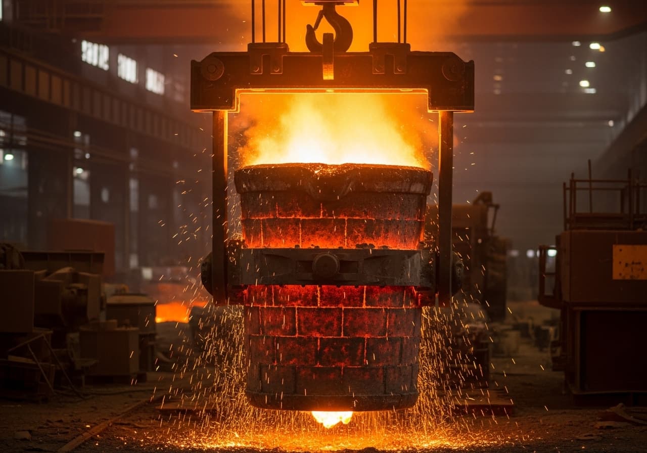 Steel ladle