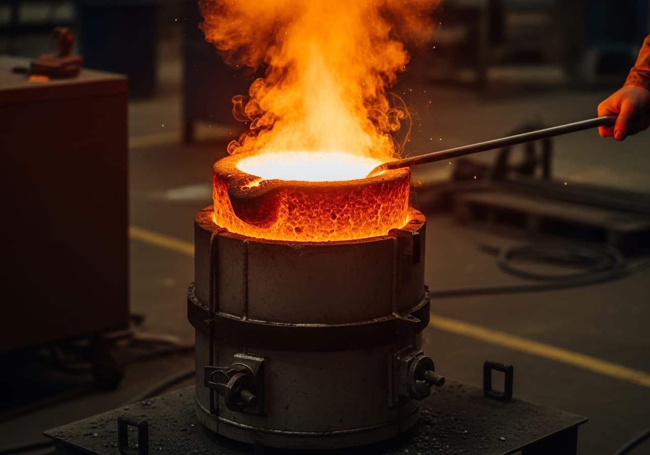 Crucible furnace