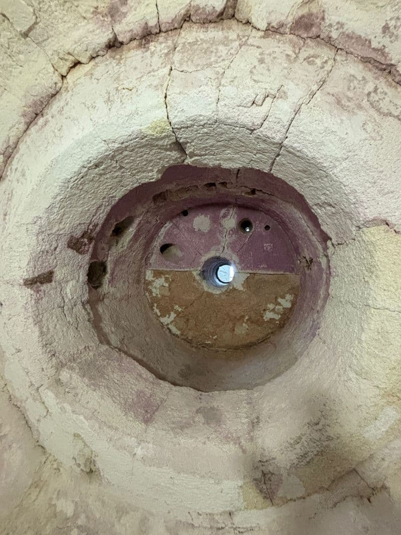 Refurbished combustion chamber of a biomass power plant